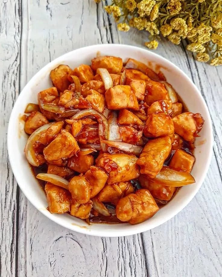 Nasi ayam ORI Korean spicy