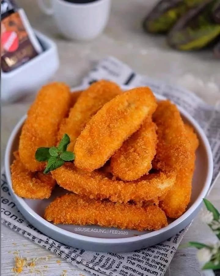 pisang NuGet coklat