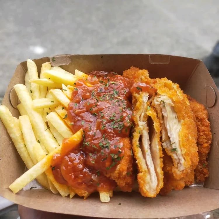kentang katsu bolognese