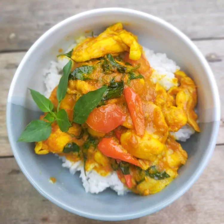nasi ayam woku