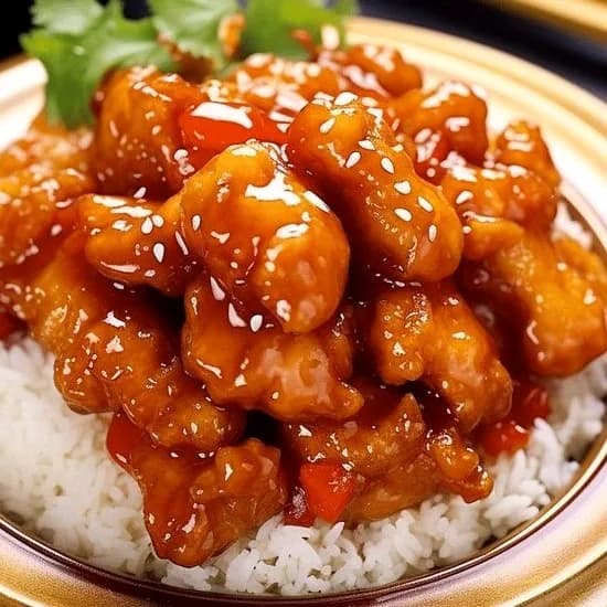Nasi ayam Korean spicy