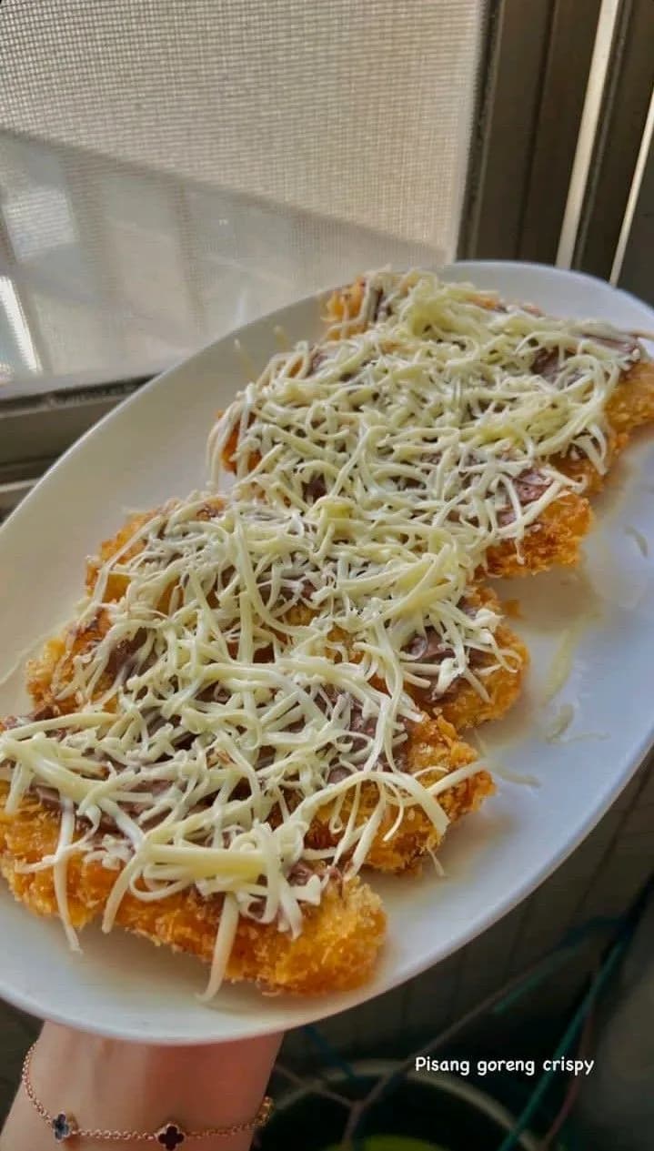 pisang NuGet coklat keju
